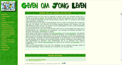 Desktop Screenshot of gevenomjongleven.nl